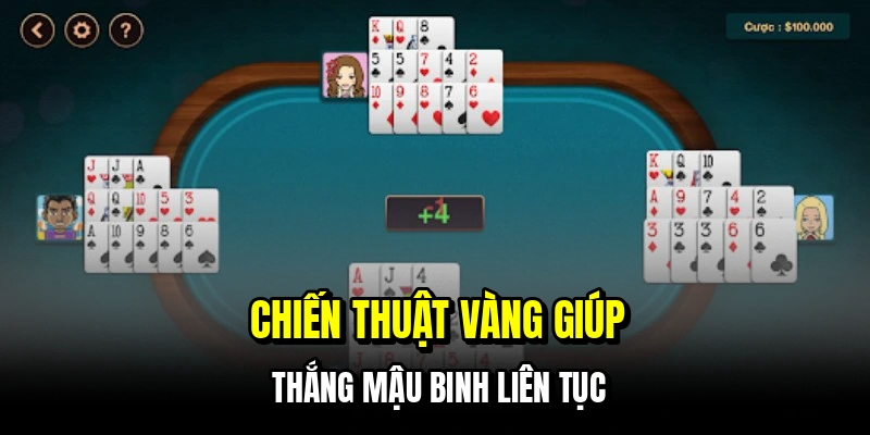 Chiến thuật vàng giúp thắng mậu binh liên tục