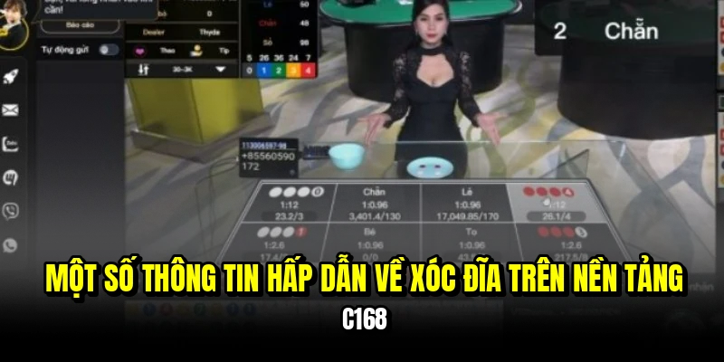 Một số thông tin hấp dẫn về xóc đĩa trên nền tảng C168
